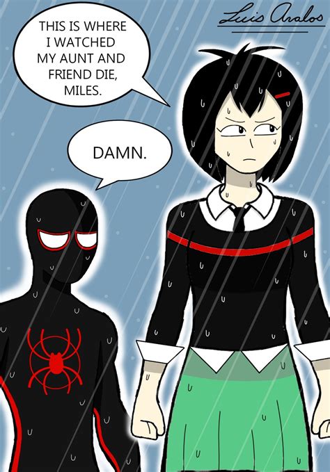 does peni parker like miles|Miles x Peni is canon in my heart : r/Spiderman